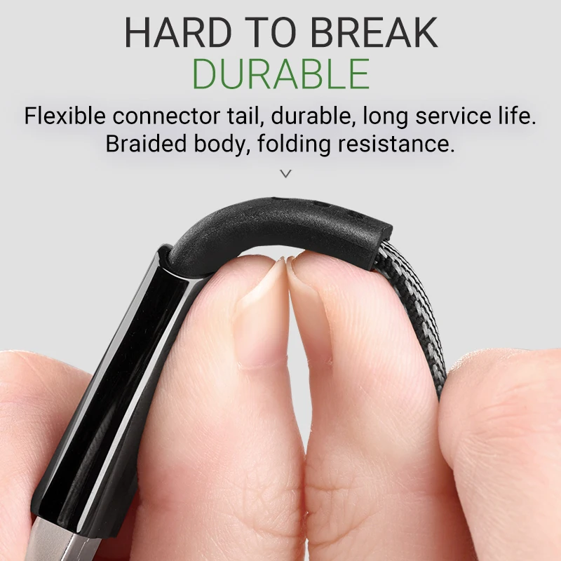 hoco type c USB кабель для зарядки и передачи данных usb c плоский кабель нейлоновая оплетка цинковый сплав 2.4a юсби си зарядник для xiaomi samsung провод тайп си быстрая зарядка для ксяоми сяоми шнурок для самсунг