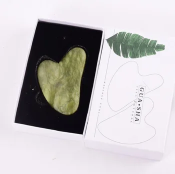 

Natural Gua Sha Rose Quartz Tool Set Jade Quartz Stone Guasha Massage Scraper for Face Massager Acupuncture Health Care Tool