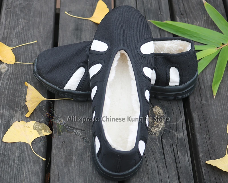 Men's Women's Winter Tai Chi Shoes Wudang Taoist Sneakers Kung fu Martial arts Shoes Wushu Wing Chun Footwear