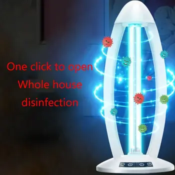 

220V UV Disinfection Lamp 38W Ultraviolet Sterilization Ozone Light Disinfect