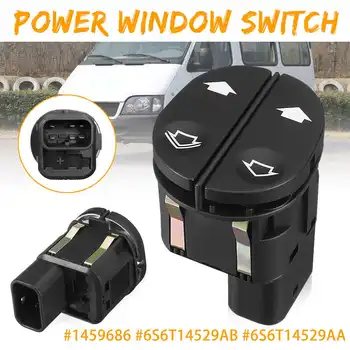 

Left 6-Pin Car Electric Power Window Control Switch for Ford Transit MK7 2010 - 2014 Connect FIESTA FUSION 1459686 6S6T14529AB