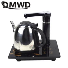 DMWD умный бытовой чайник для нагрева воды автоматический Электрический чайник мини чайник из нержавеющей стали водонагреватель бойлер 1л