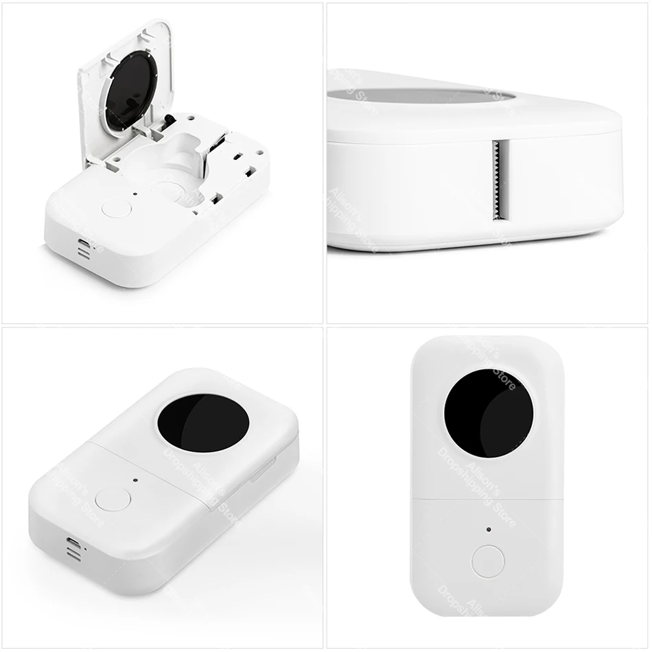 Термальный стикер Принтер для этикеток с Bluetooth Стикер штрих код этикетка принтер