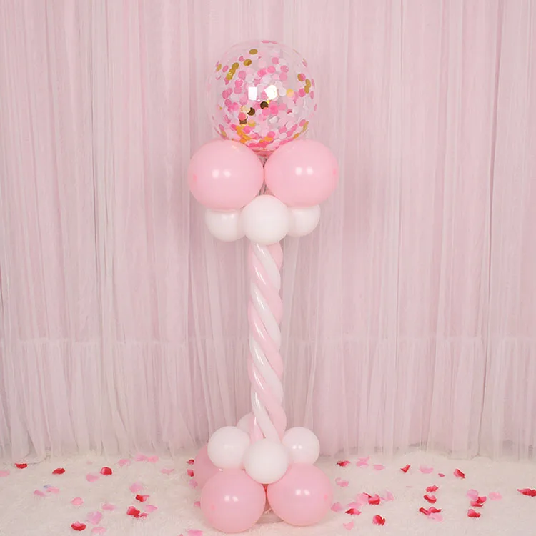 2. juegos/oneColumn latitex globo Cadena de goma boda/cumpleains fiesta globos telón de fondo Decoration de la cadena del globo dec
