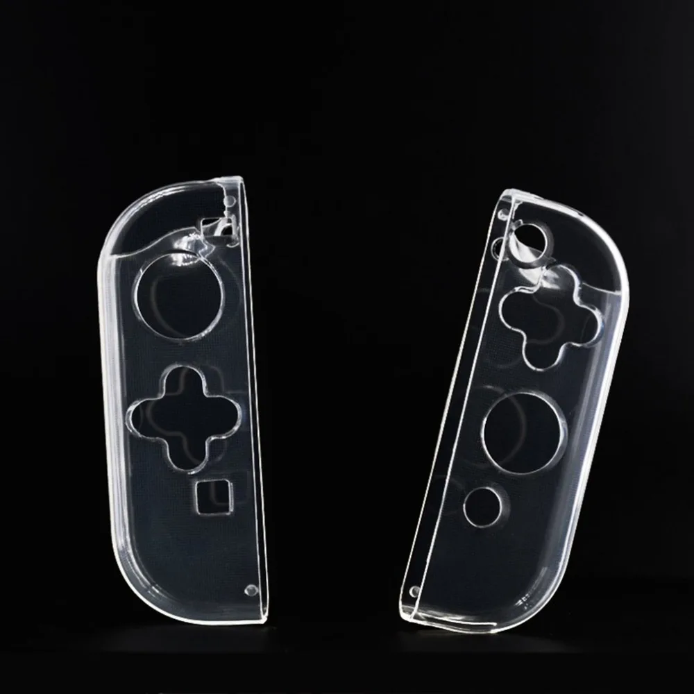 Прозрачный Кристальный Мягкий защитный чехол из ТПУ, чехол-накладка, чехол-накладка для kingd переключатель, контроллер NS Joy-Con, прозрачный чехол