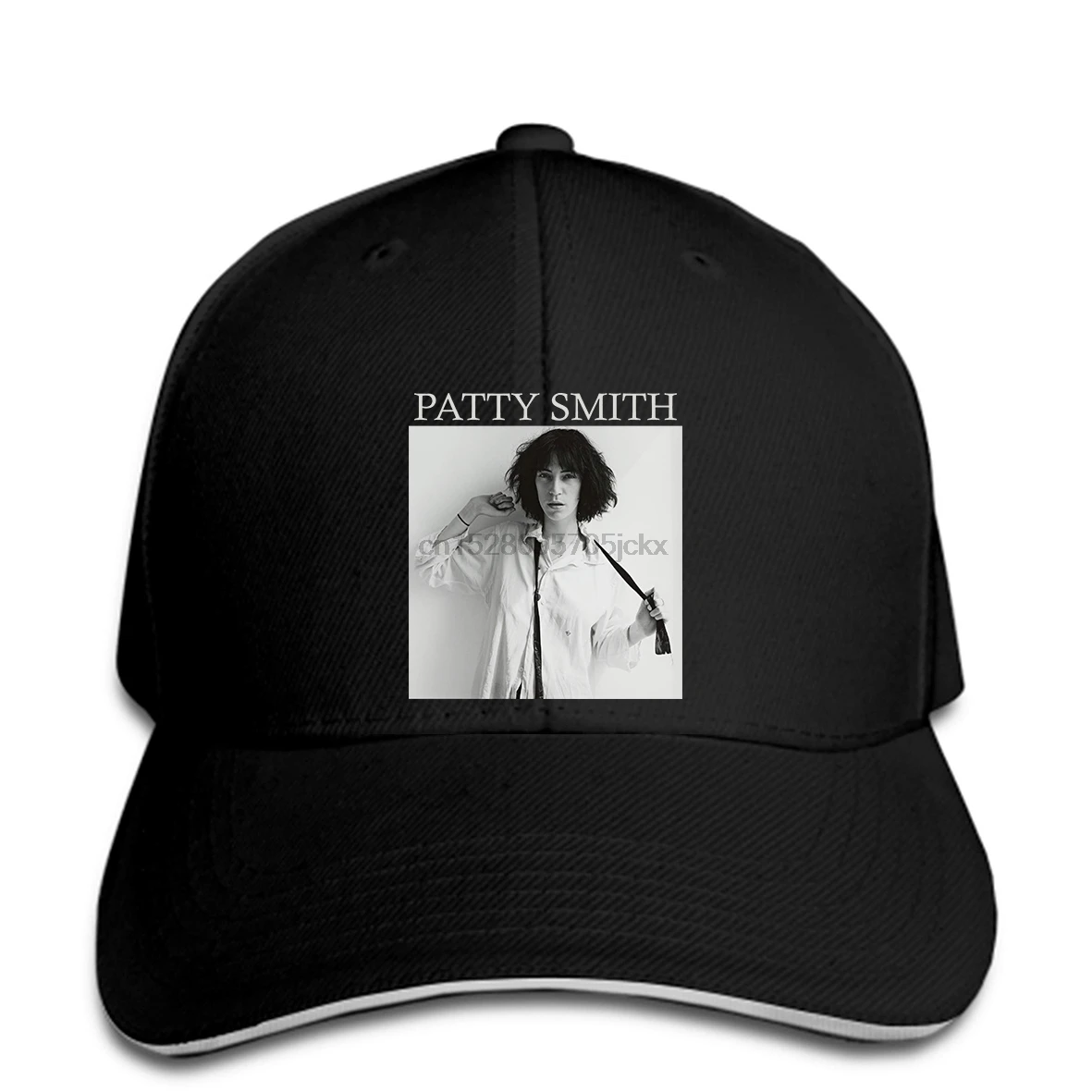Новая мужская черная бейсболка PATTI SMITH в стиле панк-рок, певица, Sz snapback, остроконечная Кепка