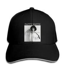 Новая мужская черная бейсболка PATTI SMITH в стиле панк-рок, певица, Sz snapback, остроконечная Кепка