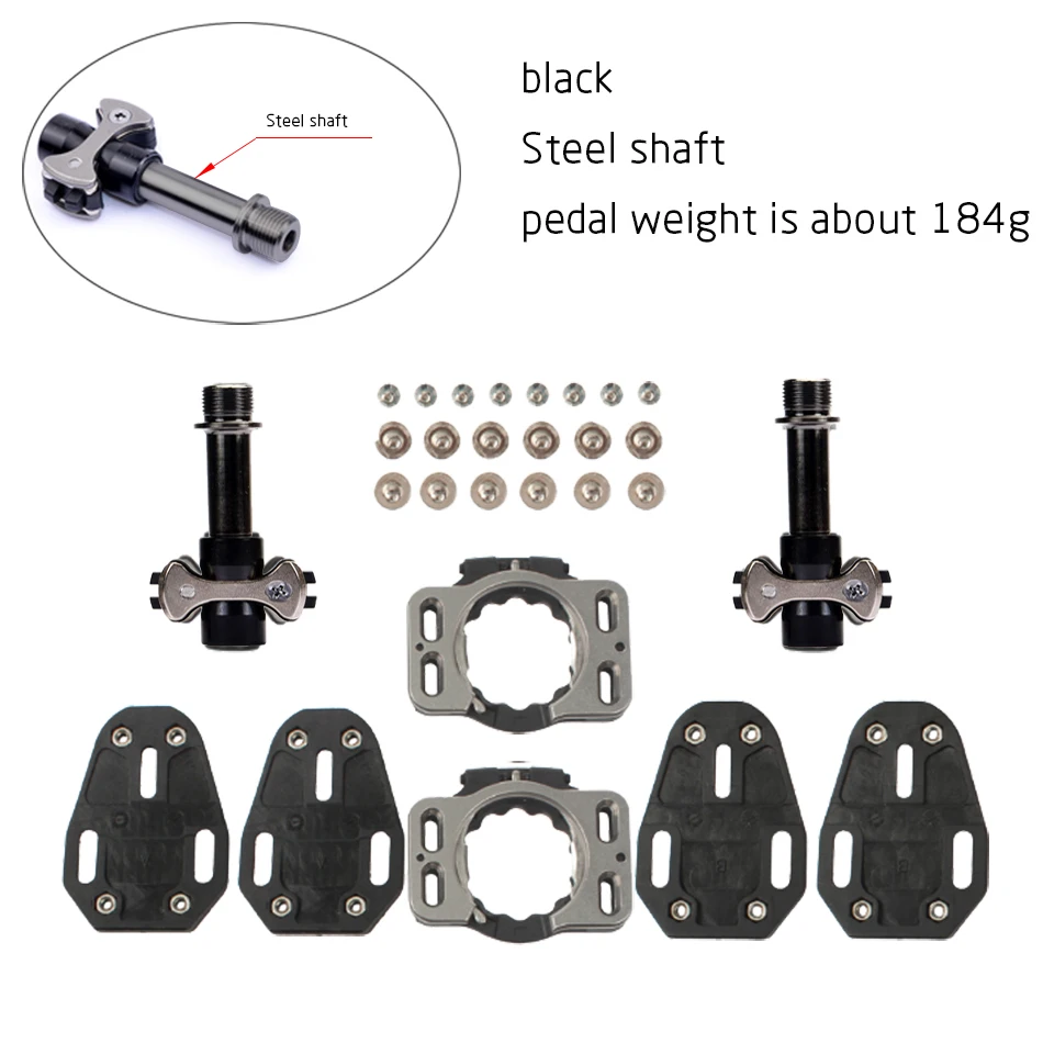 Description Picture 5 of itemTitanium Alloy Axle Road Bicycle Pedals ultra-light self locking pedal pedal road bike auto-lock fur SpeedPlay pedal 204g