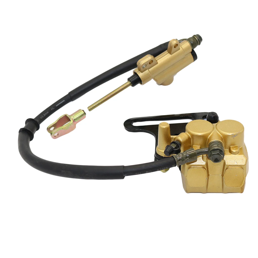 12mm Rear Hydraulic Brake Assembly Cylinder Caliper For 110cc 125cc 140cc