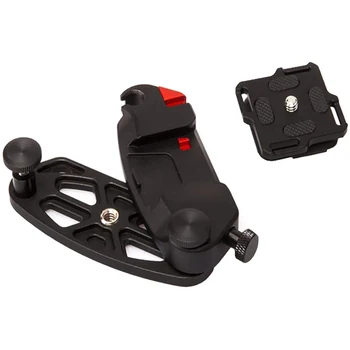

Capture Camera Clip Aluminum Alloy Quick Release Clip with Plate with 1/4 Tripod Screws for DSLR