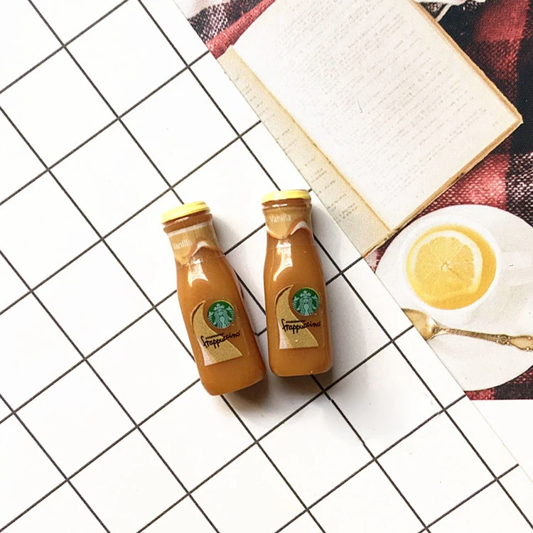 5PCS doll house miniature bo11 mini coffee bottle drink simulation kitchen food BJD doll 1/6 doll miniature toy doll accessories 6