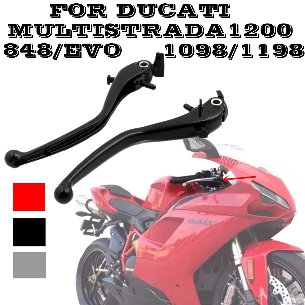Рычаг тормоза и сцепления для Ducati 848/EVO 999 899 959 Panigale 1098 1198 1199 1299 V4 демоel/CARBON/xдемоel/S