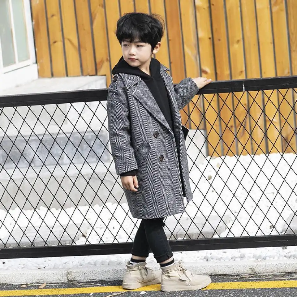 2019-Autumn-Winter-Warm-Jackets-For-Boys-Coats-Kids-Turn-down-Collar-Wool-Outerwear-Coat-Children