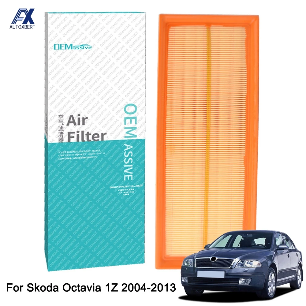 

For Skoda Octavia 1Z Mk2 2004 2005 2006 2007 2008 2009 2010 2011 2012 2013 1K0129620D Air Filter 1.6L 1.8L 1.9L 2.0L TDI Engine