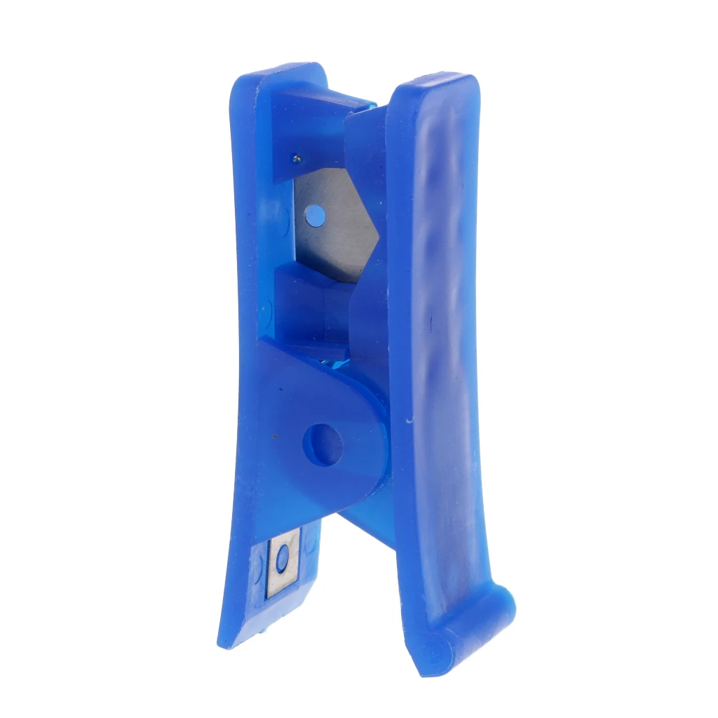 Plastic Tube Cutter For Tying Tubes Flies Mini Cutting Tool Blue