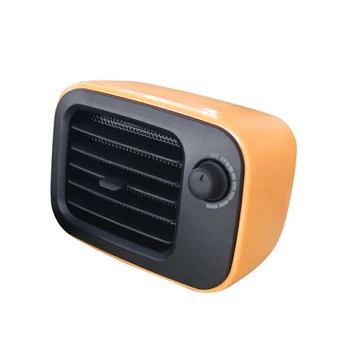 

Retro PTC Ceramic Heating Fan Heater Orange European Standard (not Live)