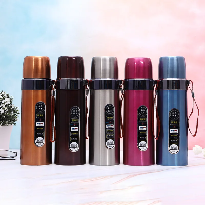 Hot Sale Thermos Bottle Stainless Steel Vacuum Outdoor Large capacity Portable Travel Thermoses