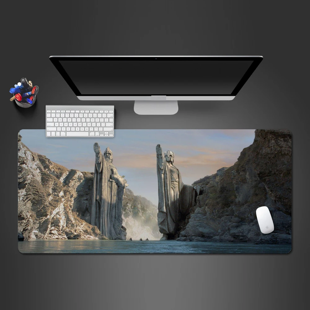 

The Lord Of The Rings Movie Mouse Pad Washable PC Gaming Computer Keyboard Mouse Mat Fast Gamers Mountain Picture Mause Pad