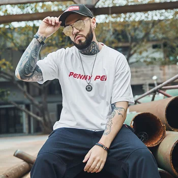 

Punk Hip Hop Oversized Cotton T Shirt Men White Tshirt Hip Hop Camisetas Hombre 2019 Oversized T Shirt II50dx34