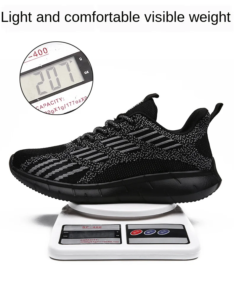 

Large Size New Summer Men 's Shoes Mesh Breathable Lovers Shoes Student Air Cushion Running Shoes Casual Sneakers