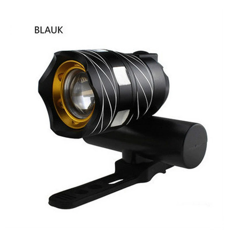 Flash Deal 350 Lumens Free Zoom WaterProof T6 LED Bicycle Light Bicycle Headlight Flashlight Headlights With USB Charging Bicycle Lights 5