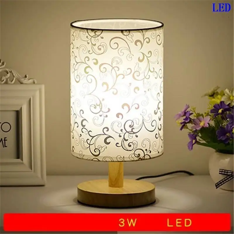 Для спальни Decoracao Casa Dormitorio Schemerlamp Lampara Noche Abajur Para Quarto Luminaria De Mesa Deco демисезонная прикроватная лампа