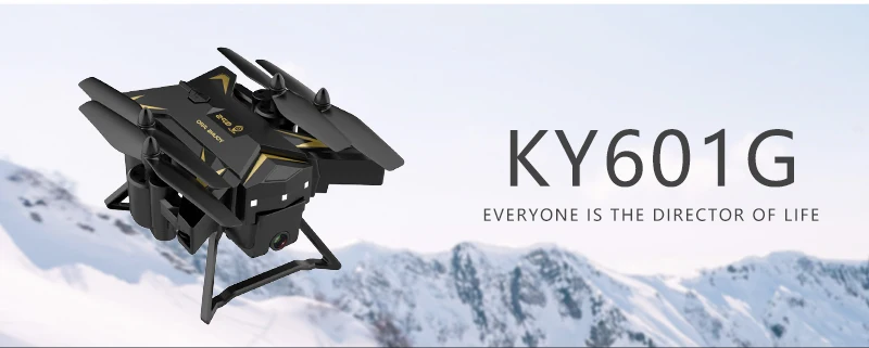 Радиоуправляемый квадрокоптер KY601G Дрон gps 4K HD камера 5G wifi FPV MV производство складных селфи дронов Профессиональный 1800 м Контроль расстояния