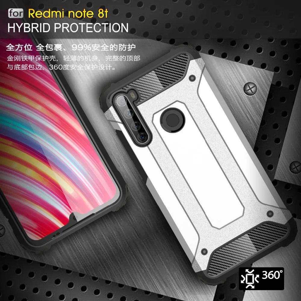 OUDINI для xiaomi redmi note 8t модный бронированный чехол для redmi note 8t чехол удобный чехол
