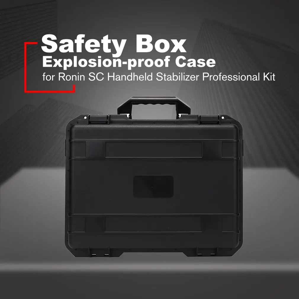 

Waterproof Safety Box Explosion-proof Case Storage Box for Ronin SC Handheld Stabilizer Professional Kit
