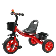 Детский трехколесный велосипед для детей 1-6 лет, многофункциональная детская коляска унисекс