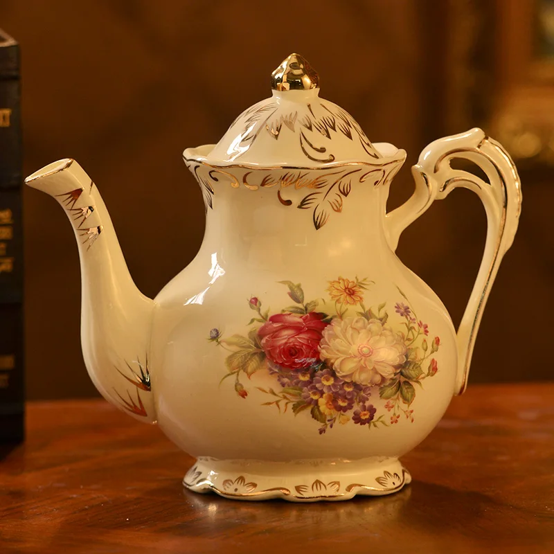 Set Di 3 Tazze In Bone China Con Piattino - Tazza Caffè, Contenitore Latte E Piatto In Ceramica, Eleganza Per Il Tè Pomeridiano, Regalo - 3