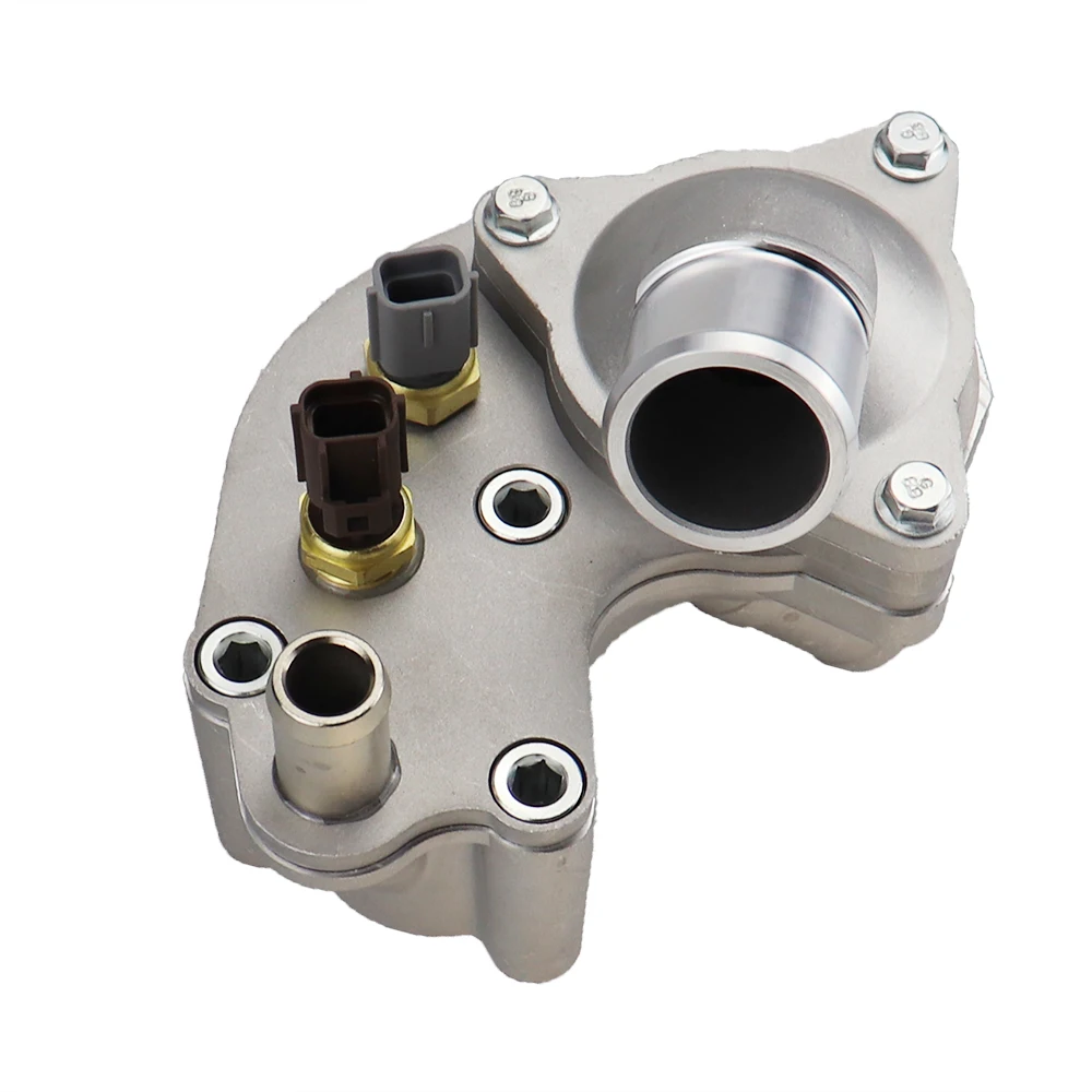 YU3Z8A586AA 902204 Upgraded Aluminium Thermostat Housing Coolant Water Pipe Fit For Ford Explorer Mercury Mountaineer 1997-2001 water hose fitting