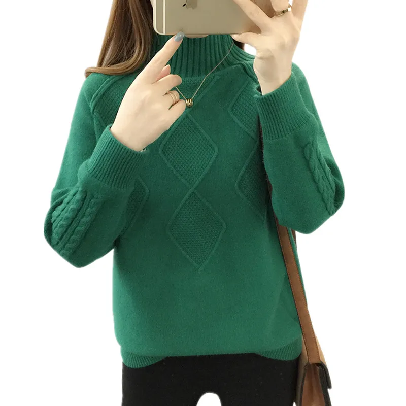 Дешевая новинка осень зима горячая распродажа женский модный Повседневный Теплый красивый свитер BP139