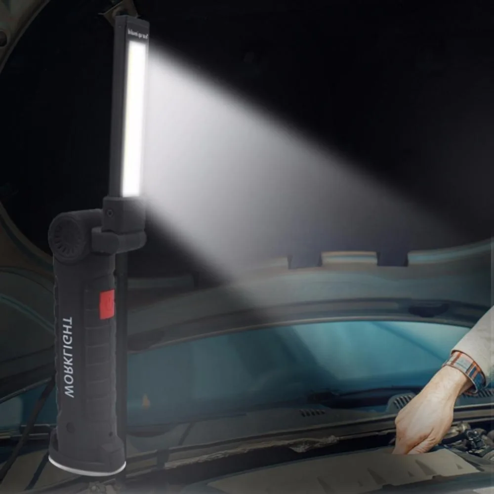Рабочий светильник для ремонта автомобиля ручной рабочий светильник с магнитом складной многофункциональный светильник-вспышка профессиональная Мода