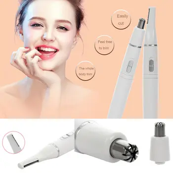 

2 in 1 Multi-function Electric Nose Trimmer Eyebrow Shaver Facial Nose Hair Clipper Ear Trimmers Hair Painless Razor