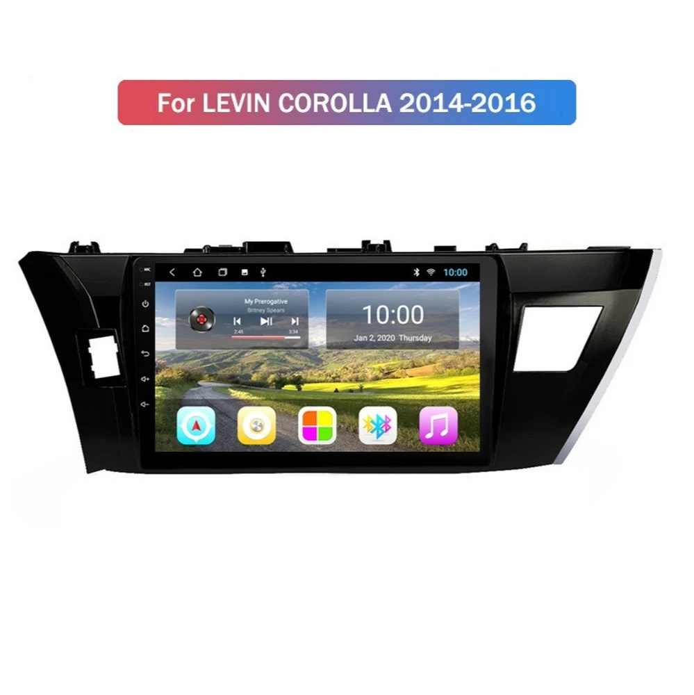 Android 10 0 Восьмиядерный автомобильный радиоплеер для TOYOTA Corolla 2013-Автомобильный