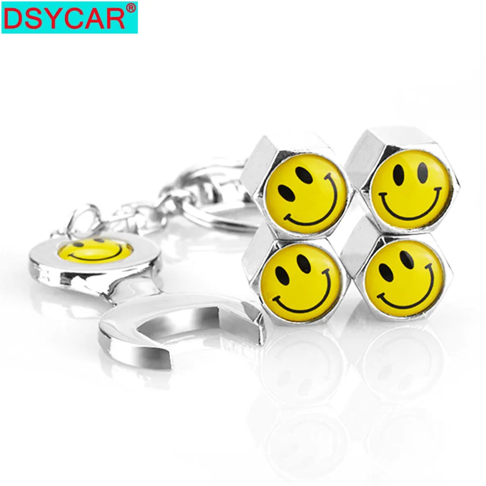 

DSYCAR 4Pcs/Set Valve Caps Prevent Corrosion,Car Dust Caps,Universal Wheel Tire Air Caps Valve Stem Cover For Car/Motorcycle