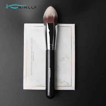 

Tip Top Foundation Brush By Kinlly - Premium Makeup Brush for Liquid, Cream, and Powder - Buffing, Blending, and Face Brush