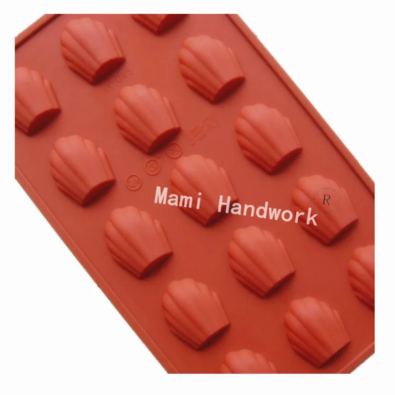 DIY Handmade Silicone Madeleine Cookie Mold Silicone Cake Pan Tool Sugar Baking Machine Cookie