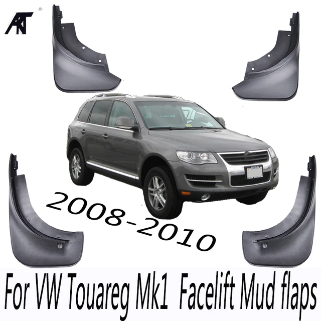 For VW Touareg 1 Mk1 2002 -2010 Mudflaps Splash Guards Front Rear