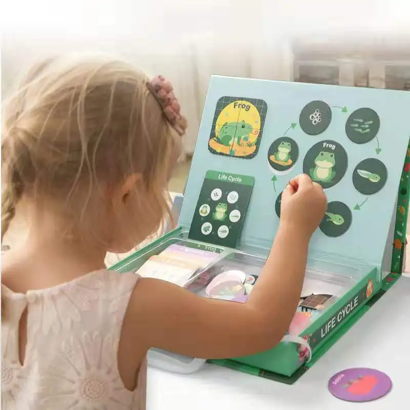 Детские развивающие Игрушки для раннего развития, развивающие игрушки для детей более 3 лет, Магнитные Головоломки, игрушки для рисования, подарки