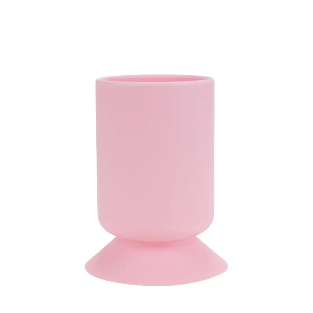 Back2Fun - Pot à Crayons Enfant En Silicone Souple | Design Animal Mignon | Organiseur De Bureau Multifonction | Fournitures Scolaires | Chatte