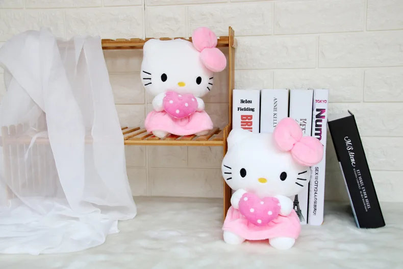 Напрямую от производителя,, плюшевые игрушки hello kitty, куклы, милые розовые bao heart · traeh kt, игрушечная кошка, крановые машины, куклы