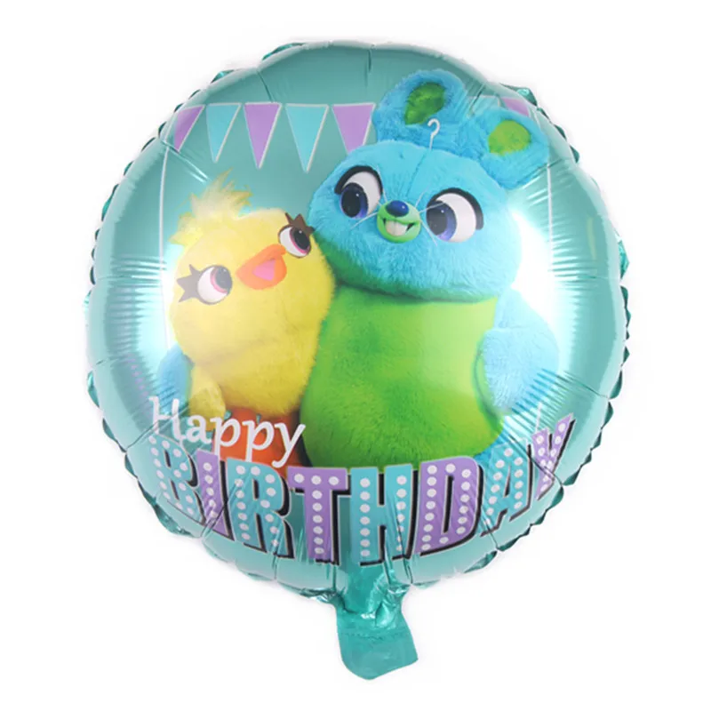 1pcs Toy Story Balloon 18 inch Cartoon Foil Balloons Woody Buzz Lightyear Birthday Party Decorations Kids Party Supplies Toys