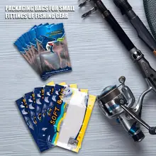 Портативная пластиковая рыболовная приманка, сумки для приманки, подходит для различных спецификаций, опционально, легкий рыболовный крючок, упаковка мешков для хранения