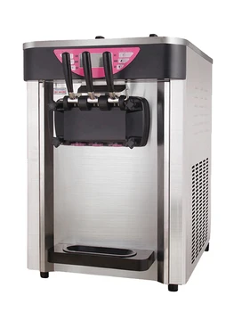 

26L/H ice cream machine 2000W thailand ice cream machine soft with brand compressor
