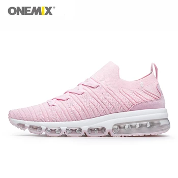 

ONEMIX Women Running Shoes 2020 Casual Athletic Trainers Pink Women's Breathable Sports Shoe Cushion Casual Walking Sneakers