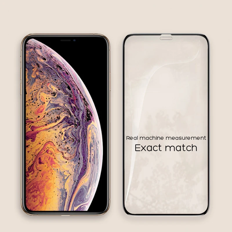 9D защитное закаленное стекло на iPhone 6 6s 7 8 Plus X 11 Pro протектор экрана Мягкий край изогнутый для iPhone XR XS MAX