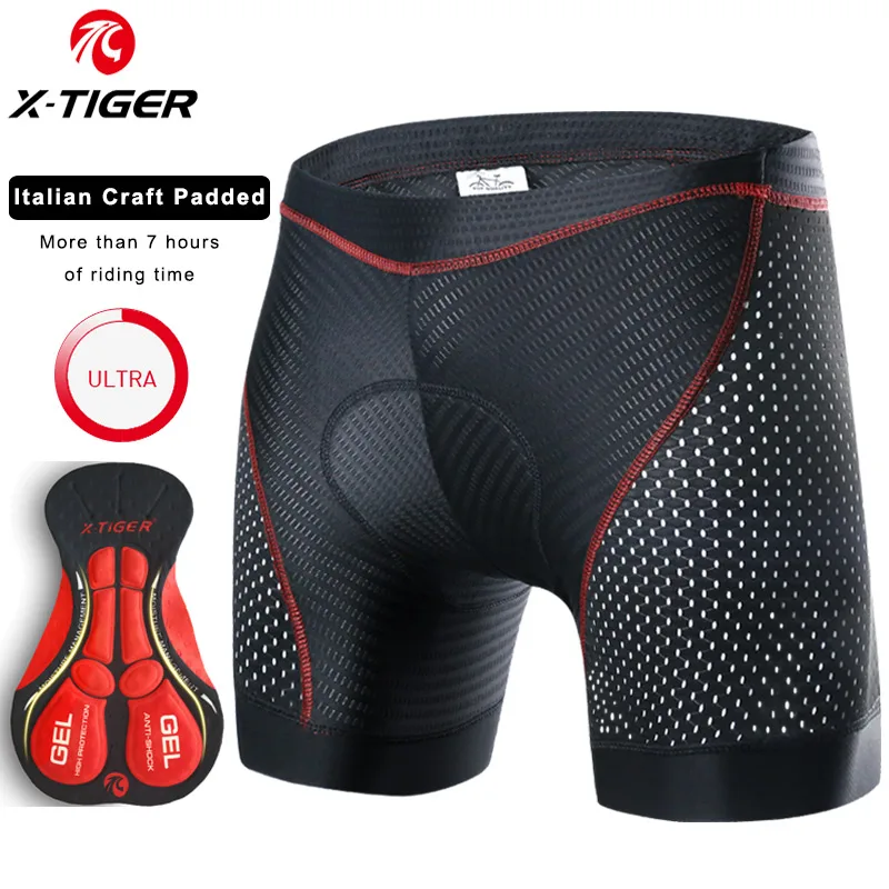 شورت X-Tiger XM-DNK-168 لركوب الدراجات ملابس داخلية مبطنة 5D للأداء - Image 2