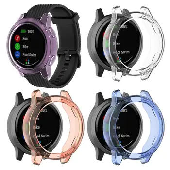 

For Garmin Vivoactive 4 / Garmin Active Case TPU Smart Watch Protective Case The Protective Shell Dustproof And Waterproof Cover